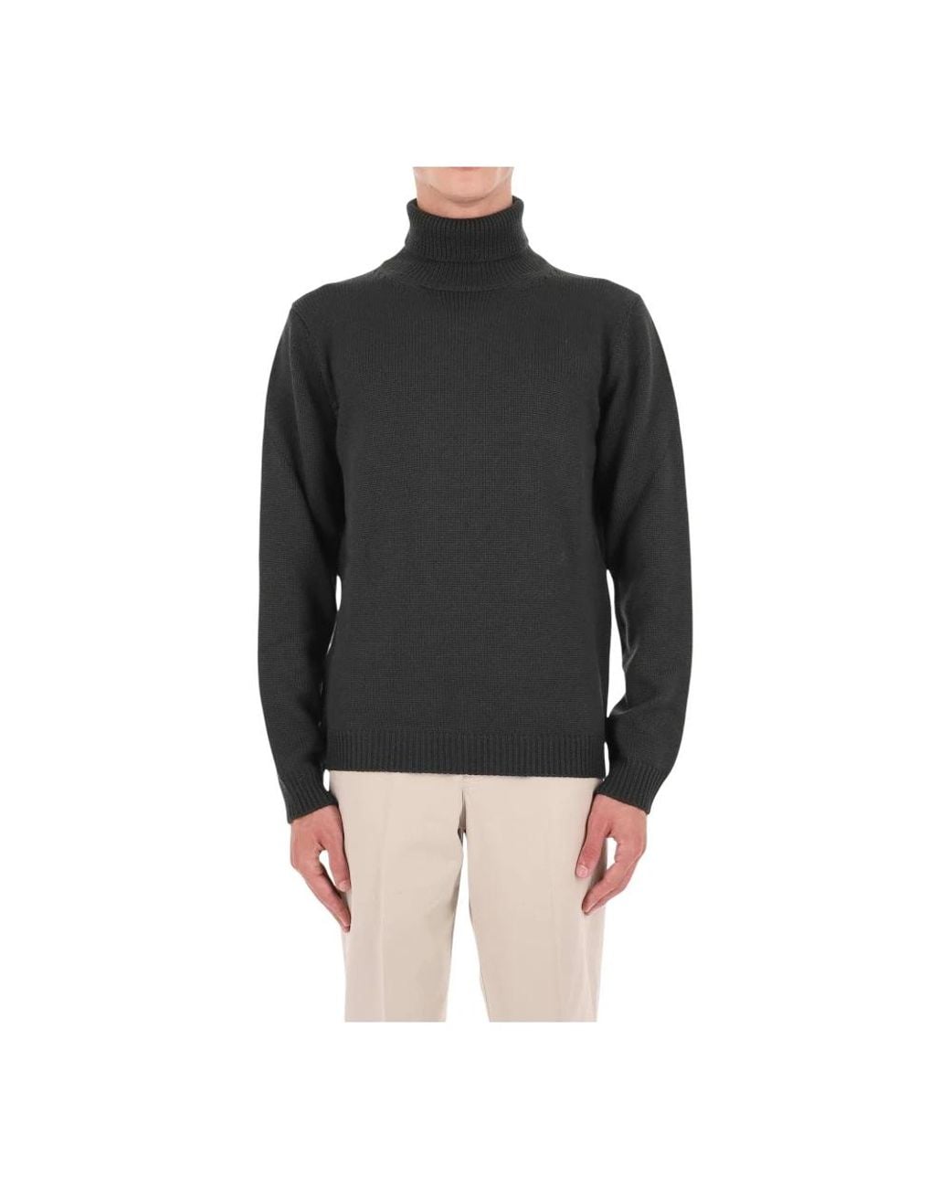 Roberto Collina Black Turtlenecks for men