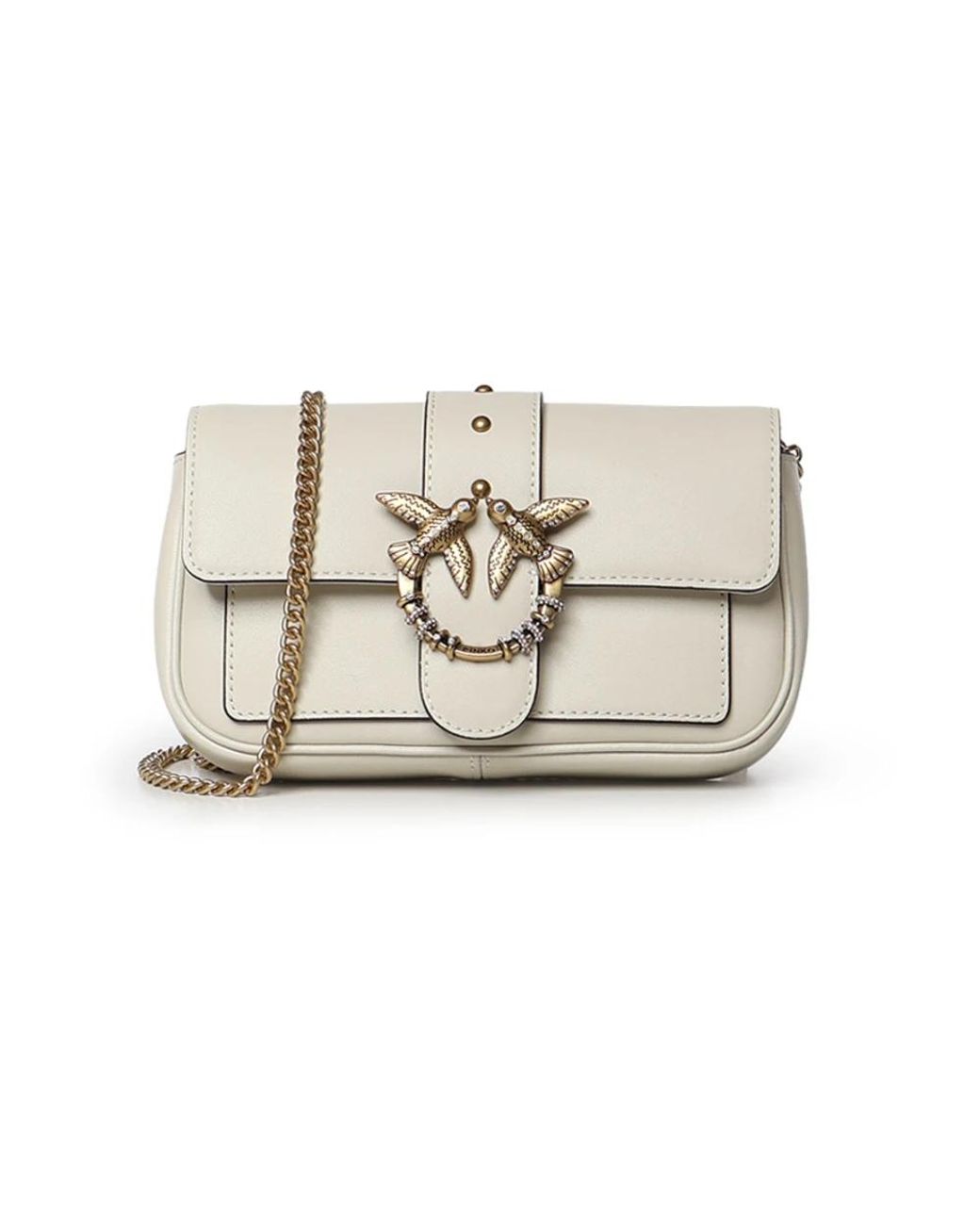 Pinko Natural Cross Body Bags