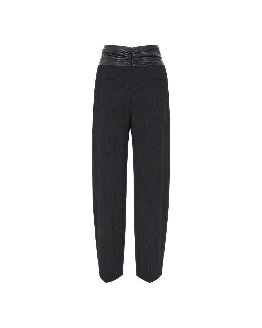 ANDAMANE Blue Tapered Trousers