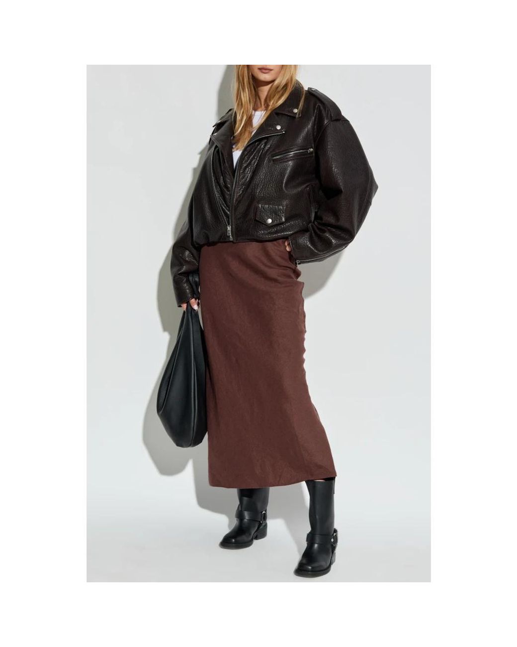 Samsøe & Samsøe Brown Midi Skirts