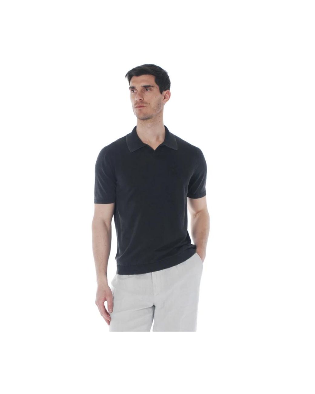 Irish Crone Blue Polo Shirts for men