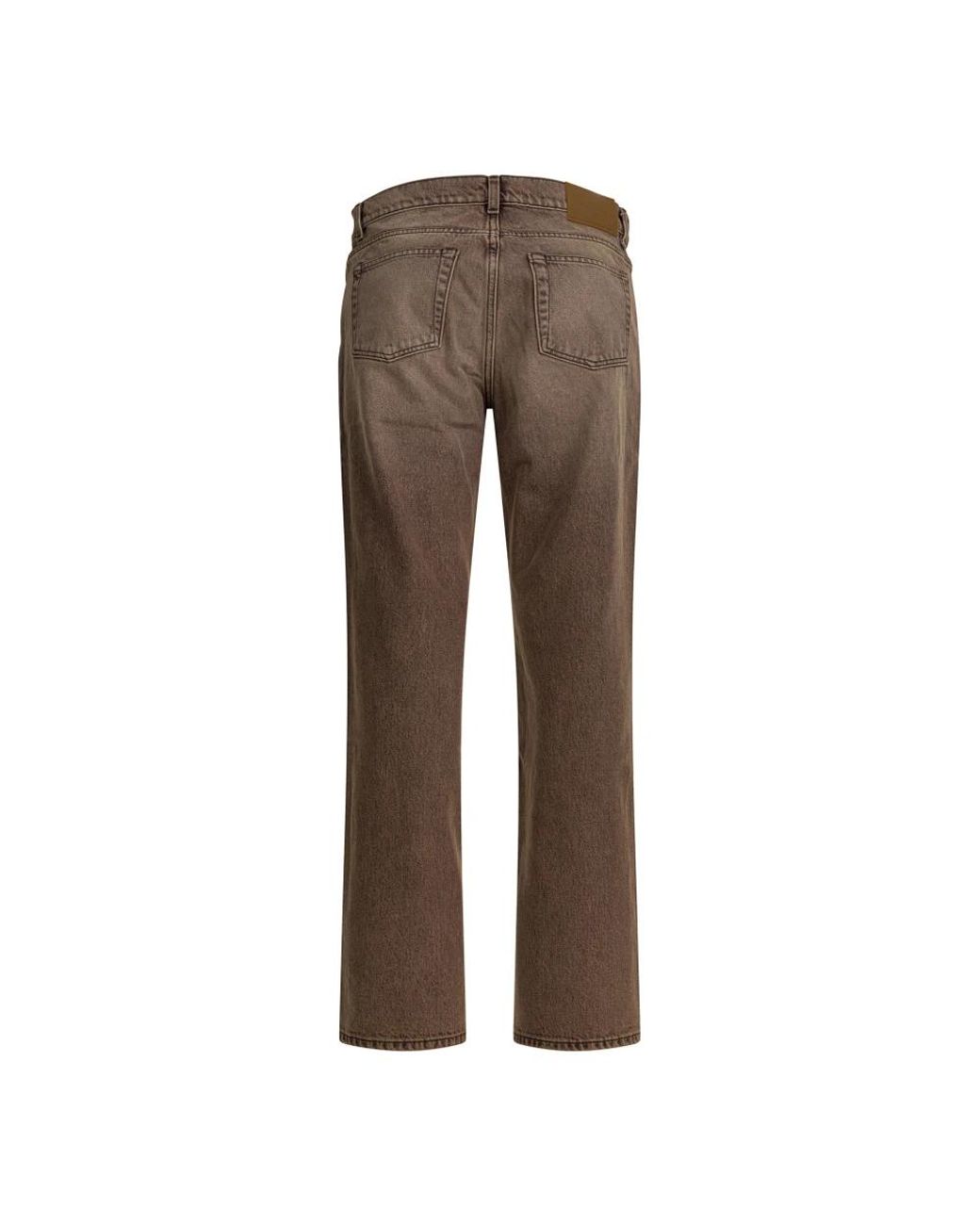 Our Legacy Brown Straight Jeans for men