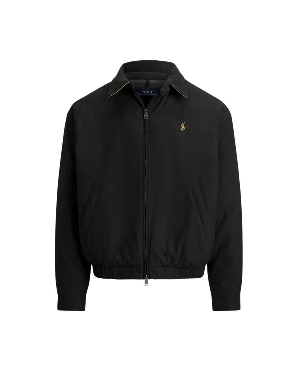 Ralph Lauren Donsgevoerd Bomberjack in het Black voor heren