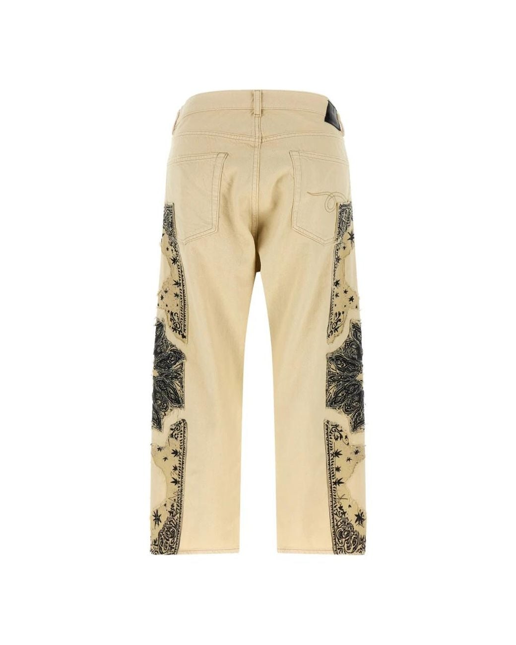 R13 Natural Straight Fit Jeans for men