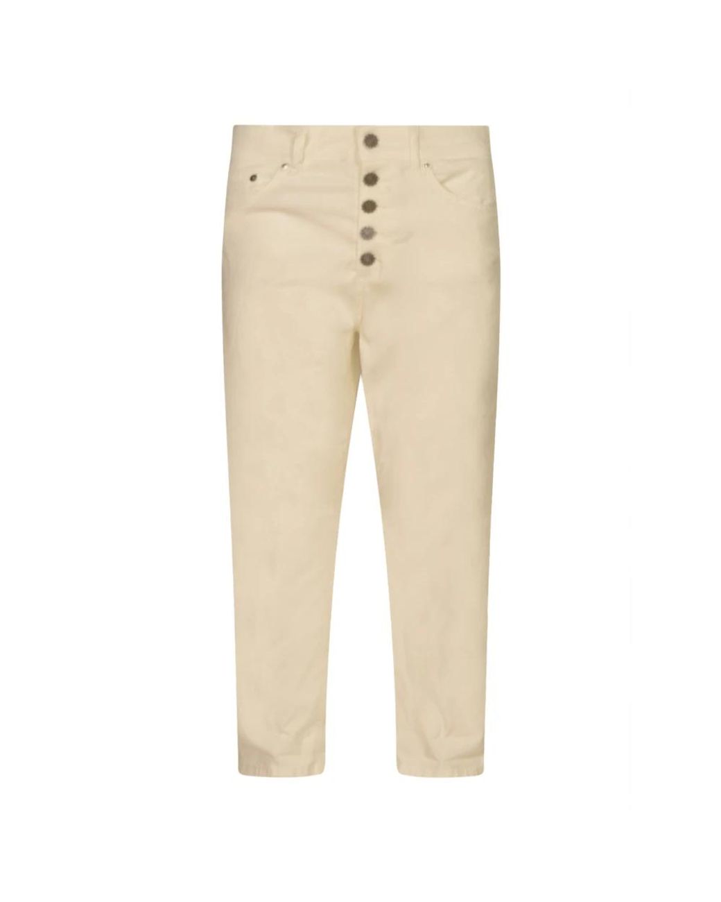 Dondup Natural Cropped Trousers