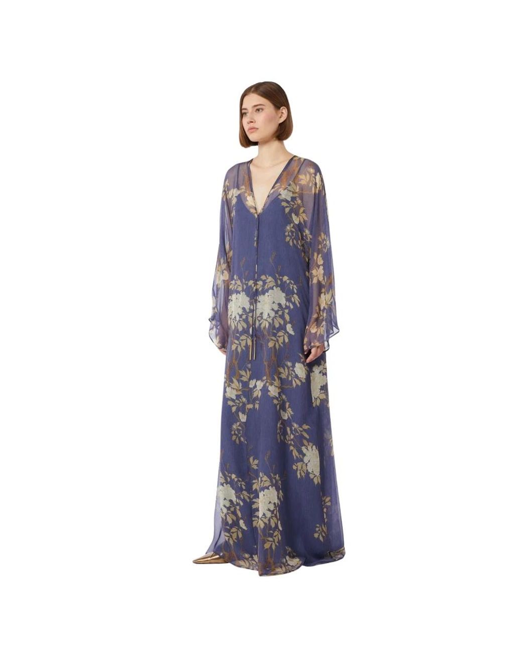 Max Mara Blue Maxi Dresses