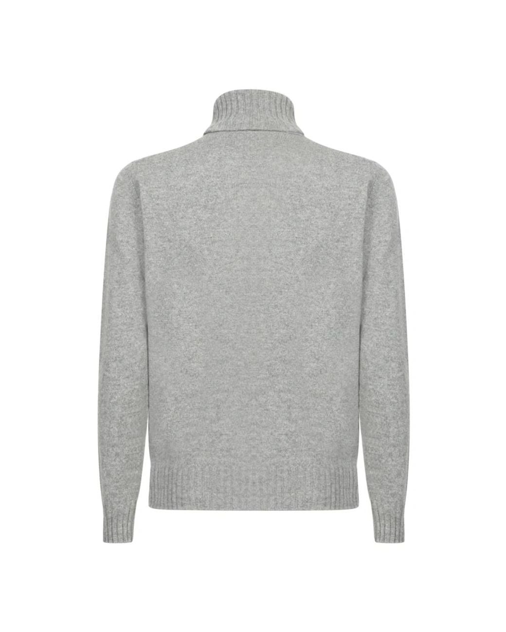 Turtlenecks Dell'Oglio de hombre de color Gray