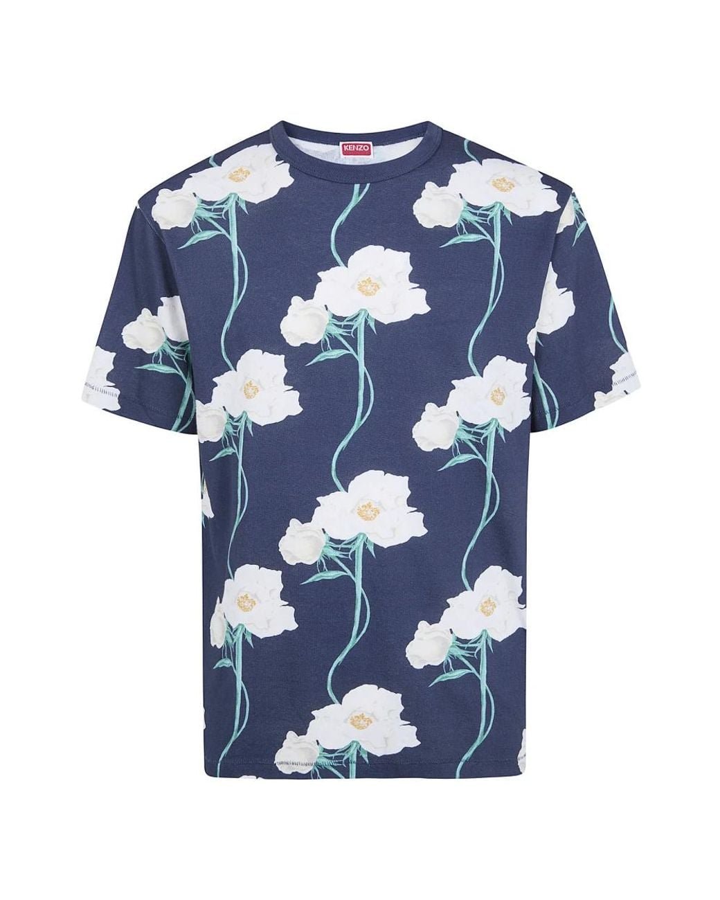 KENZO Blue T-Shirts for men