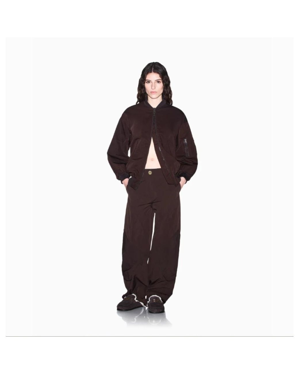 ARMANI EXCHANGE Purple Bomber Jackets