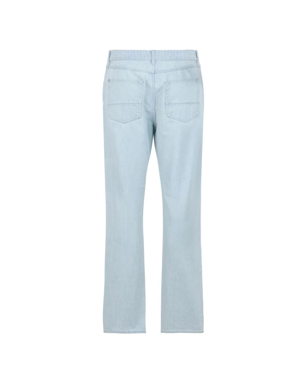 Stone Island Blue Straight Jeans for men
