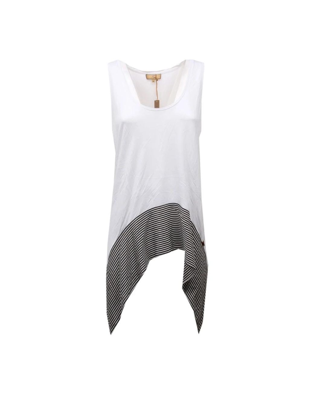 Sleeveless Tops Fay de color Gray