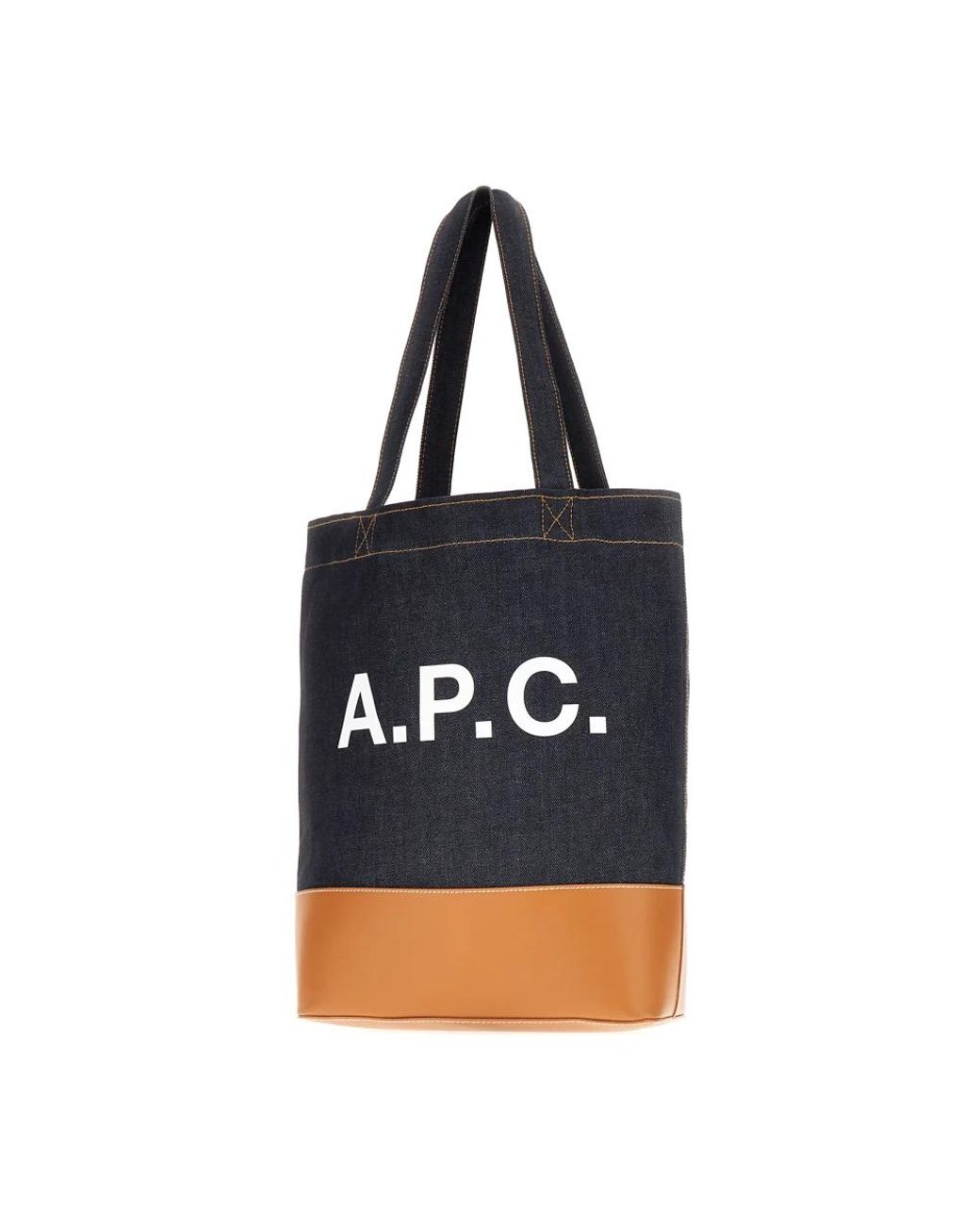 A.P.C. Blue Tote Bags for men
