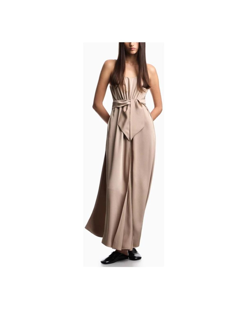Emporio Armani Natural Maxi Dresses