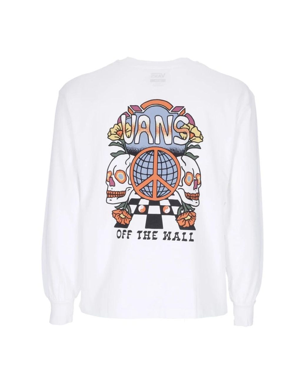 Vans White Long Sleeve T-Shirts
