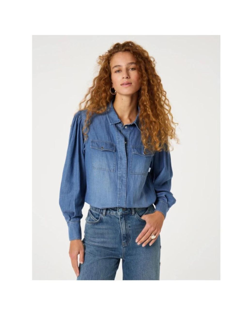 FABIENNE CHAPOT Blue Shirts