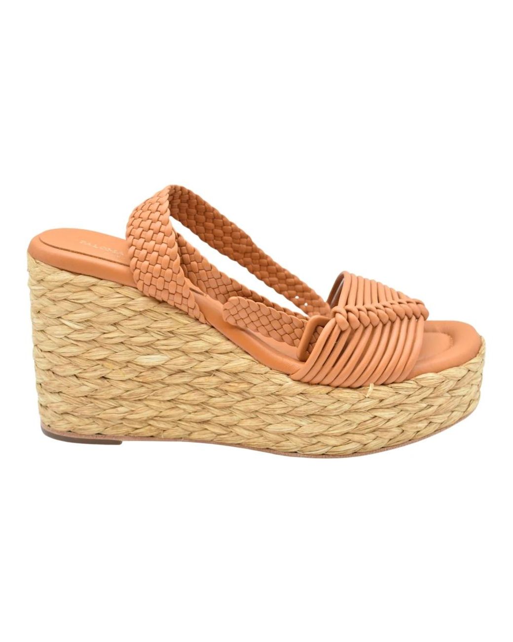 Paloma Barceló Metallic Wedges