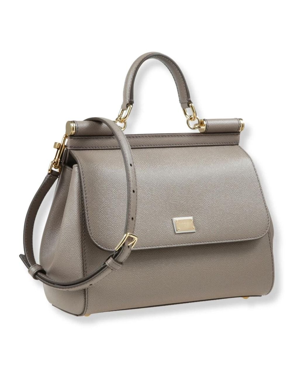 Dolce & Gabbana Gray Handbags