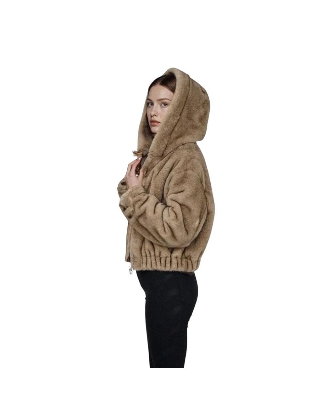 BLONDE No. 8 Natural Faux Fur & Shearling Jackets