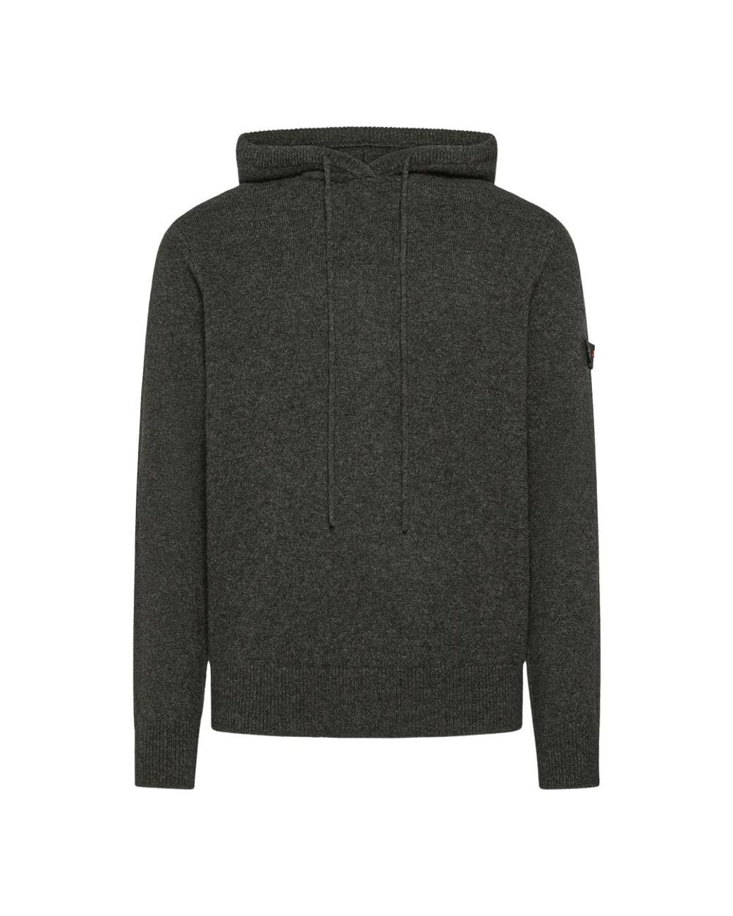 Peuterey Green Round-Neck Knitwear for men