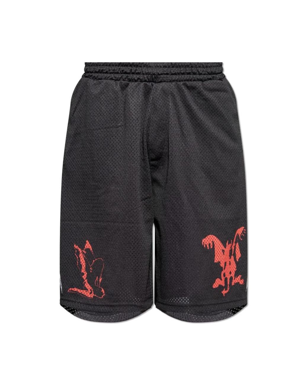44 Label Group Black Casual Shorts for men