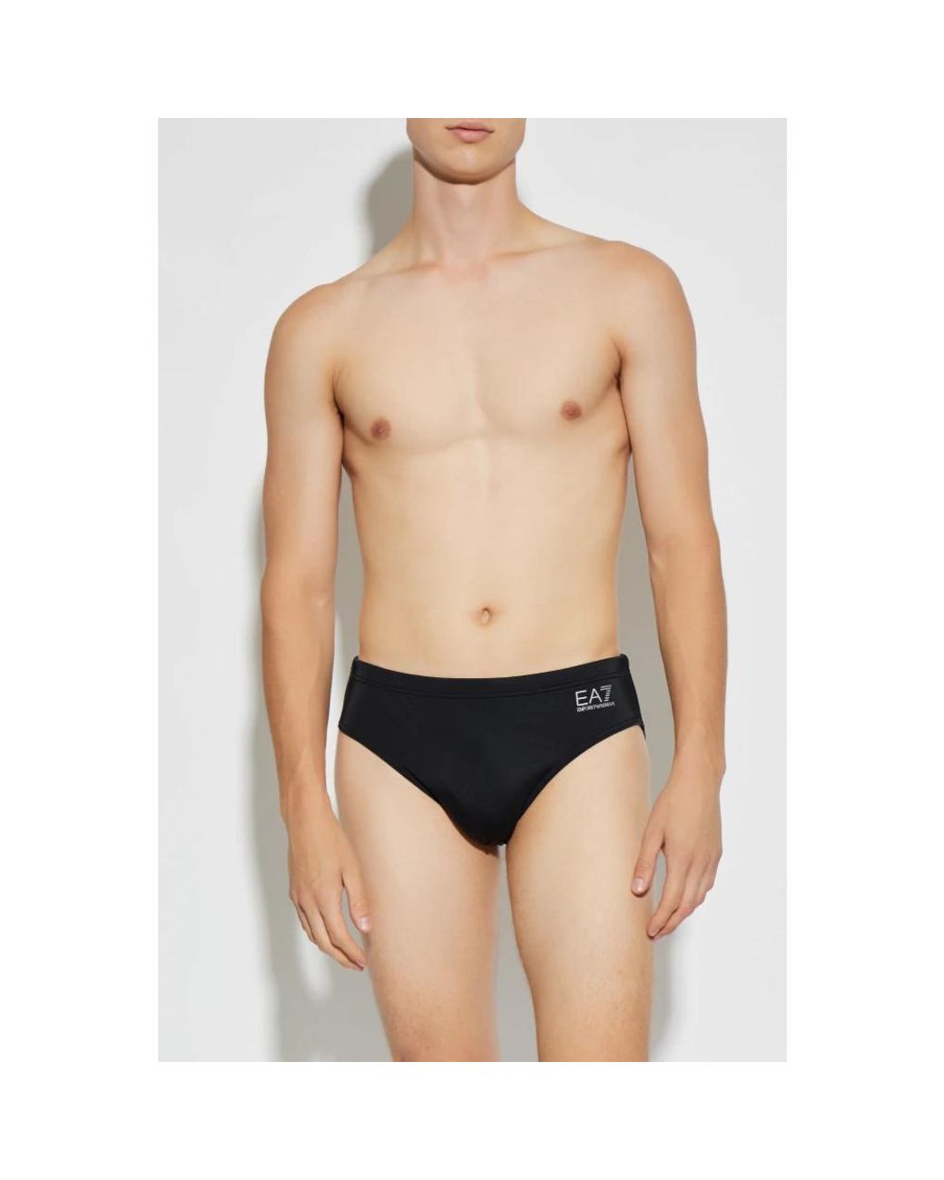 EA7 Black Beachwear for men