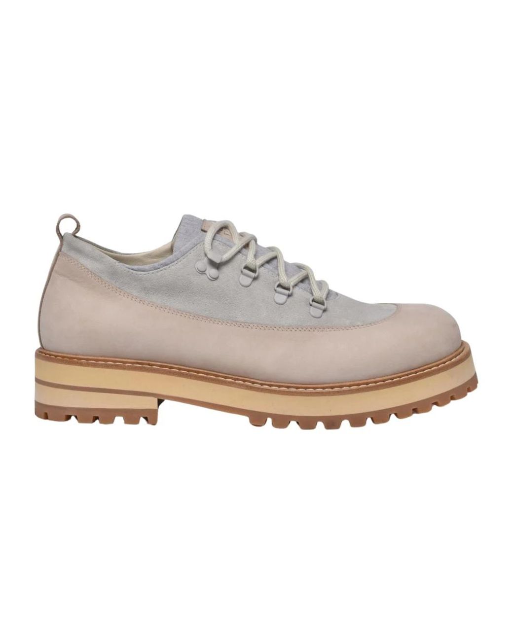Eleventy Gray Laced Shoes for men