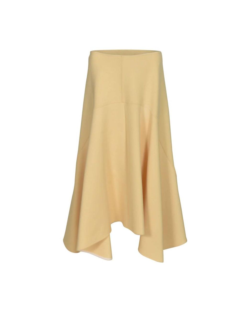 Plan C Natural Midi Skirts