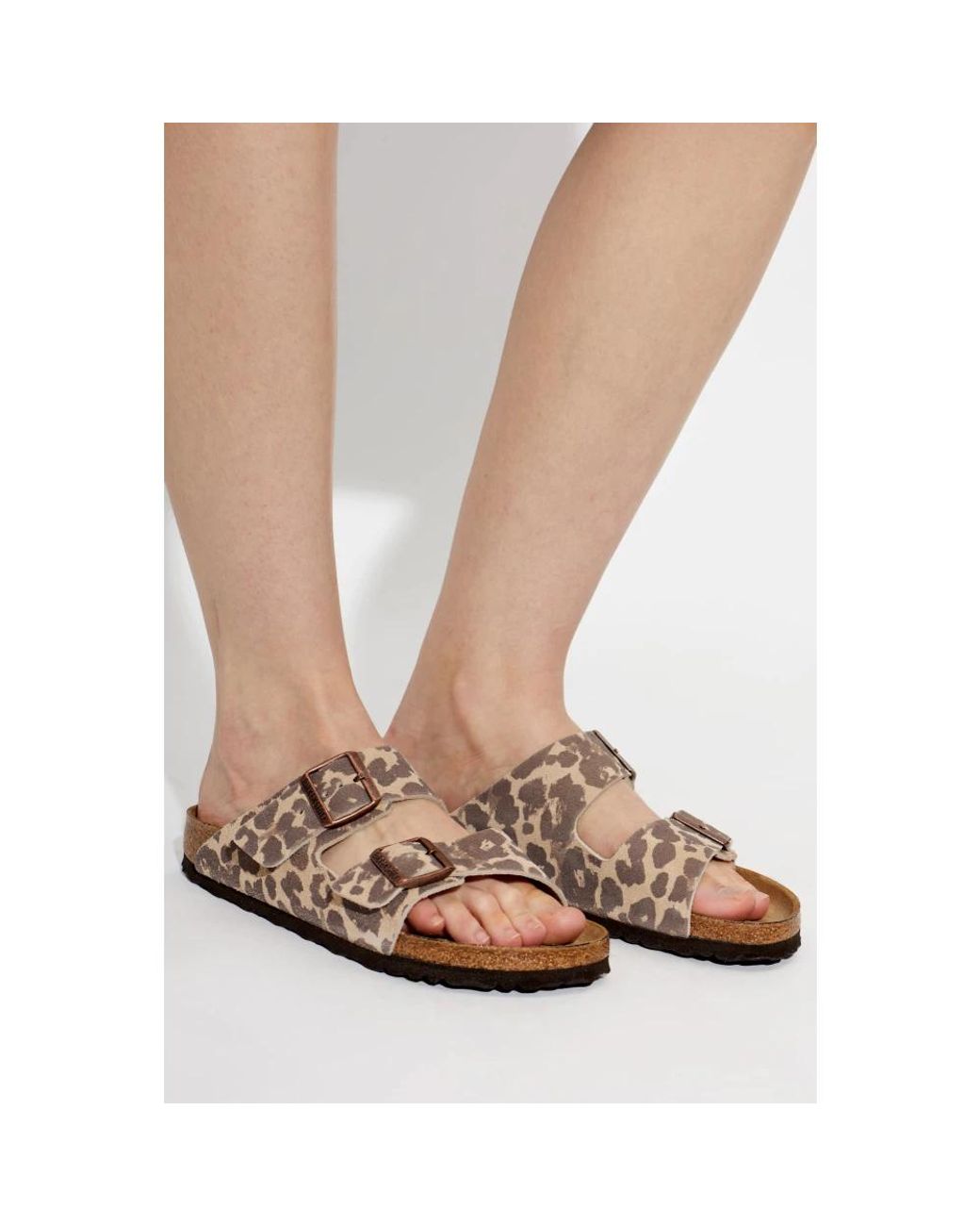 Birkenstock Brown Sliders