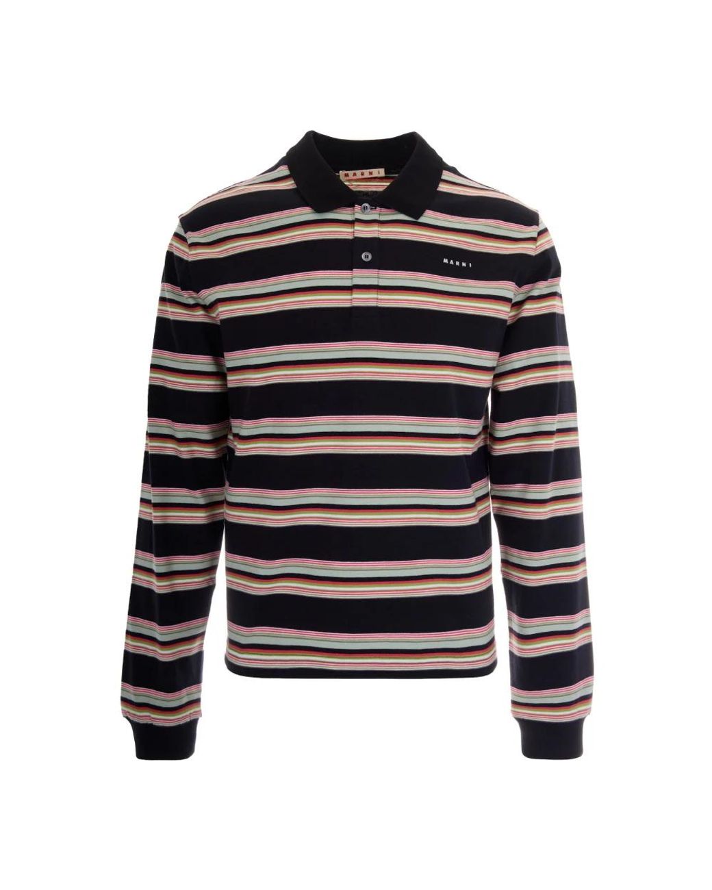 Marni Black Polo Shirts for men