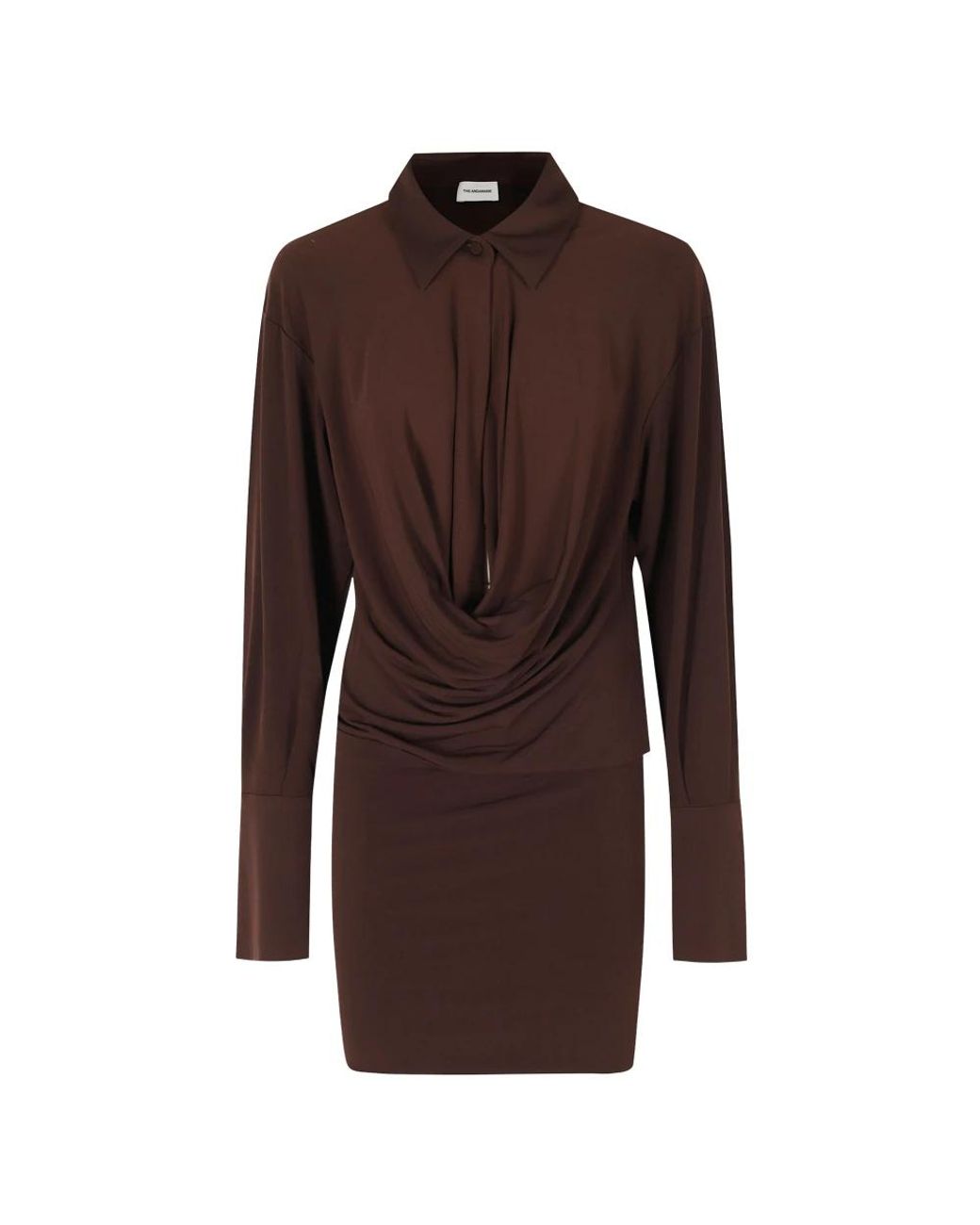 ANDAMANE Brown Short Dresses