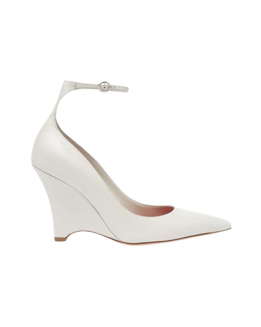 Scarosso Schoenen ,Wit ,Leer Marta Iii Pumps in het White