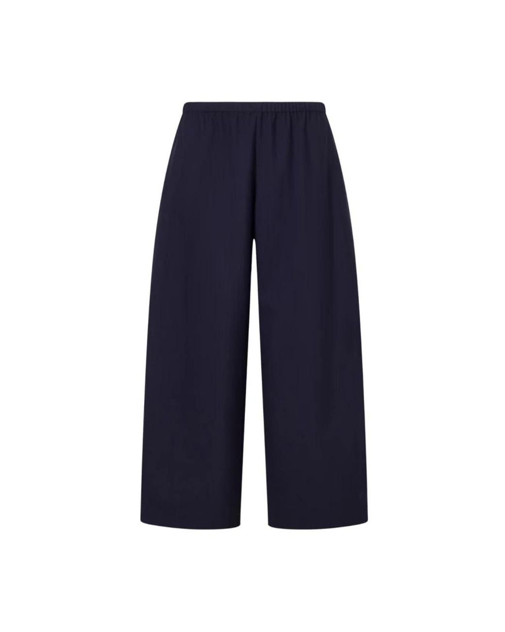 Khaite Blue Wide Trousers
