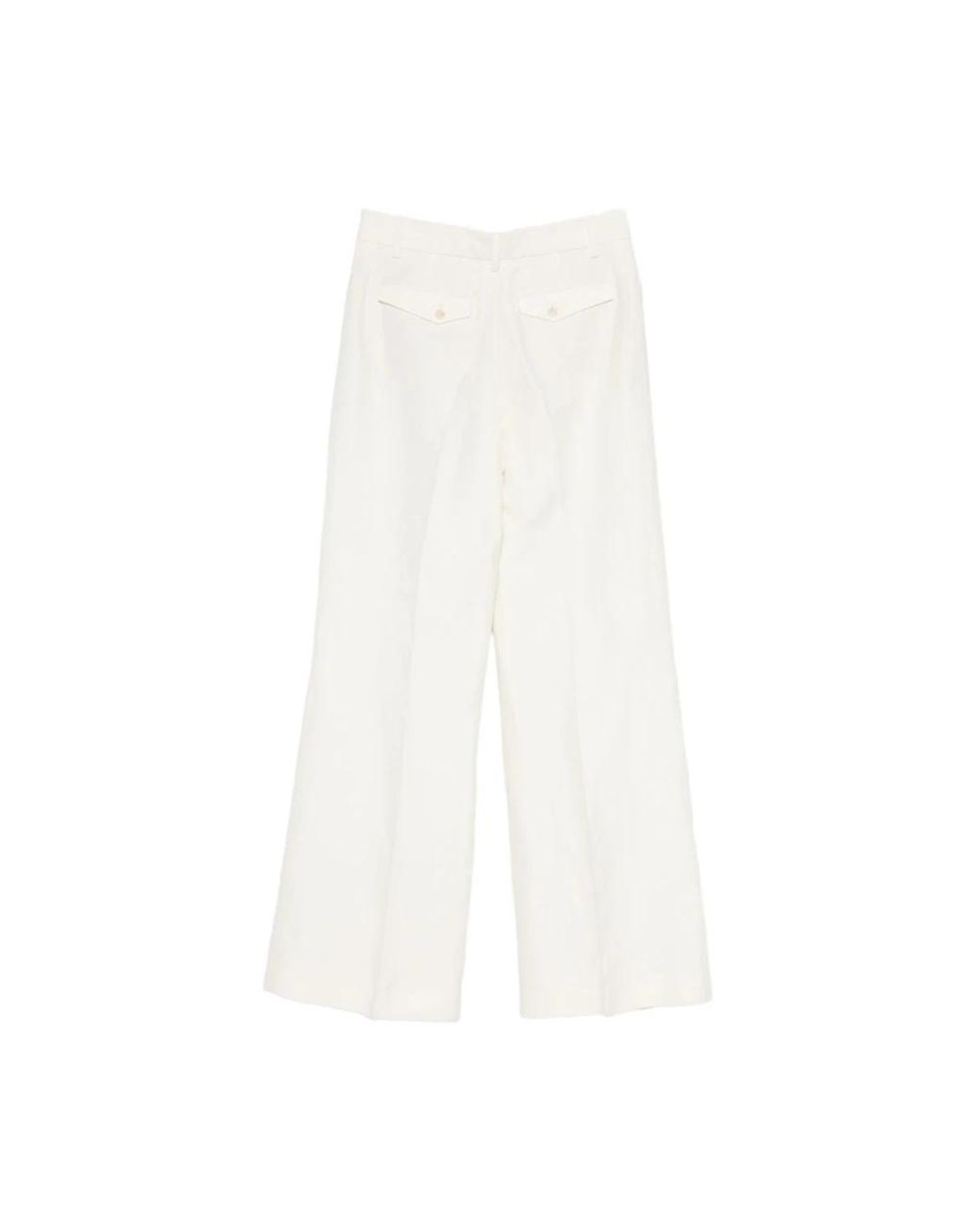 Closed White Wide Trousers
