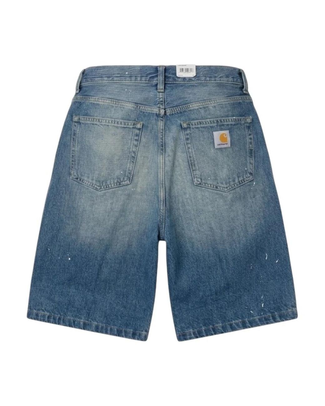 Carhartt Blue Denim Shorts for men