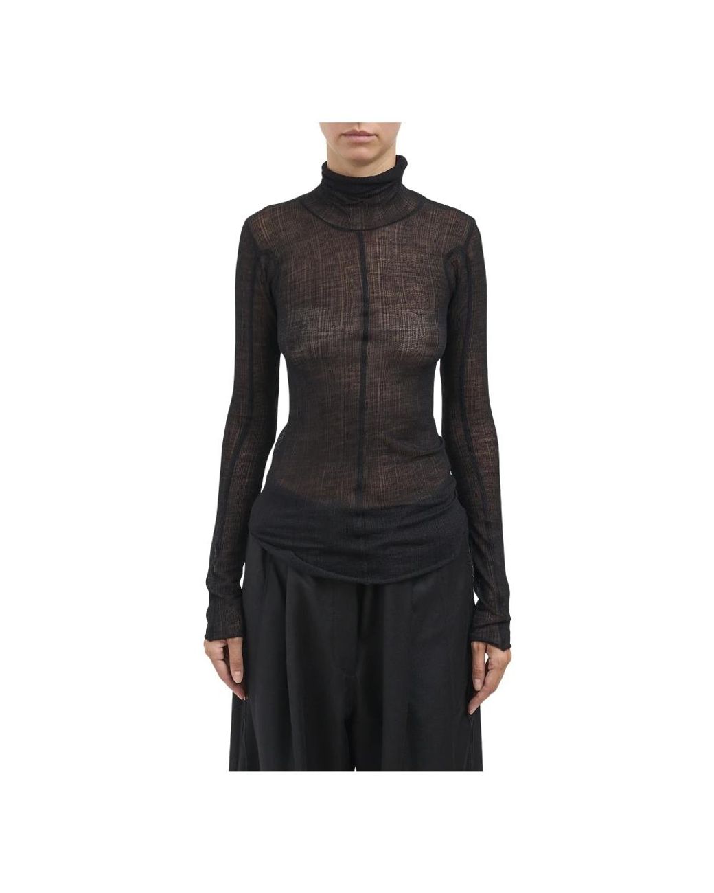 Andrea Ya'aqov Black Turtlenecks