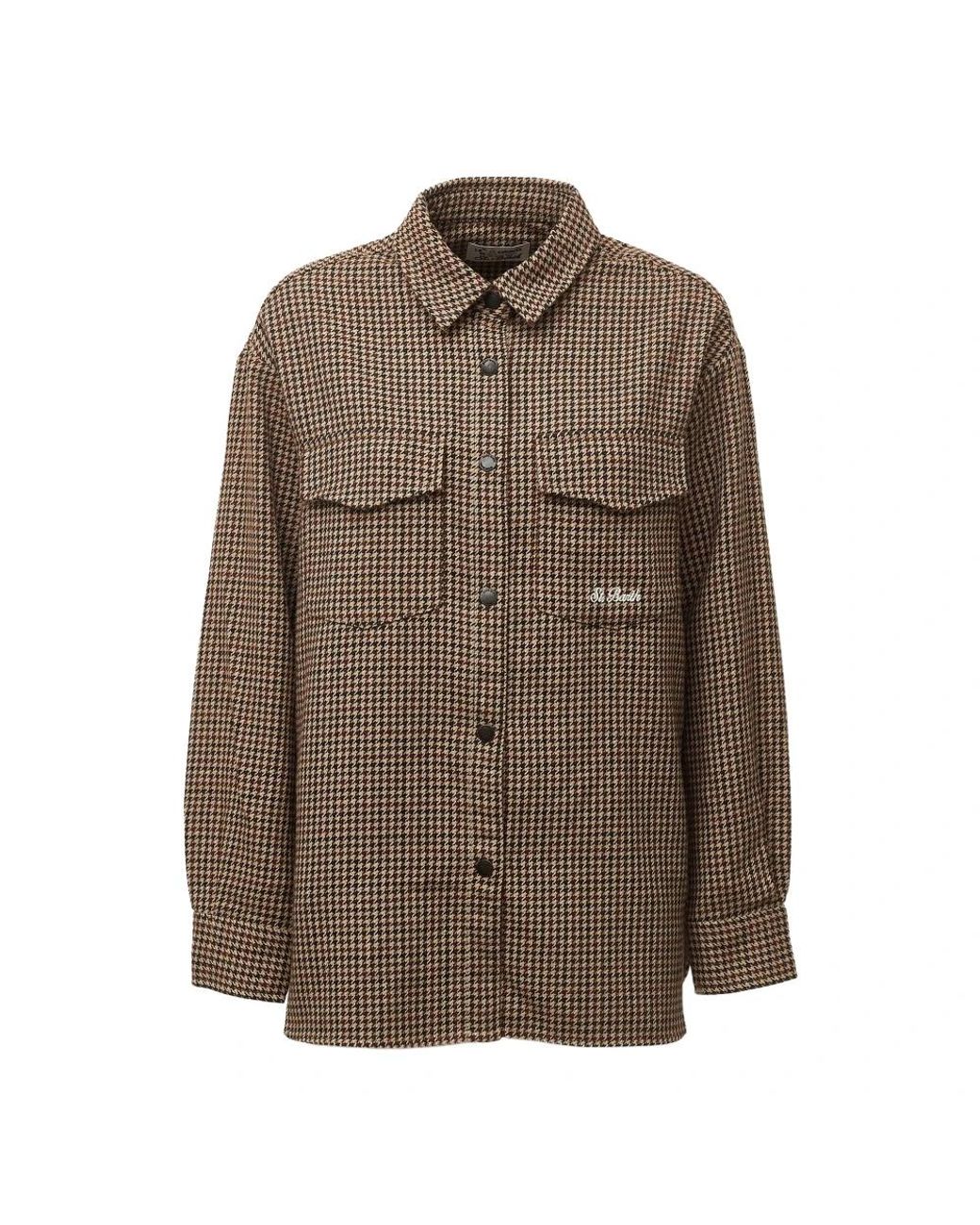 Mc2 Saint Barth Cambry Overshirt in het Brown
