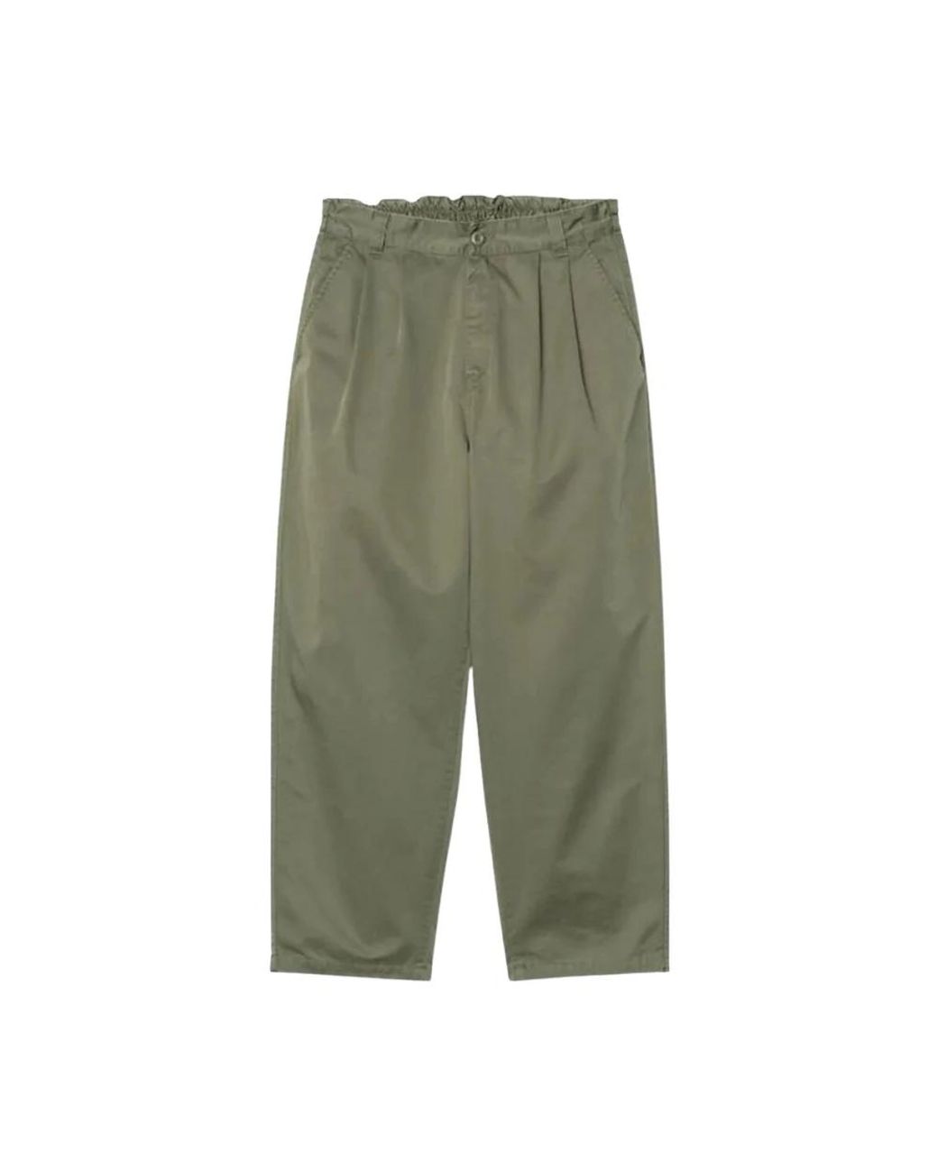 Carhartt Green Wide Trousers for men
