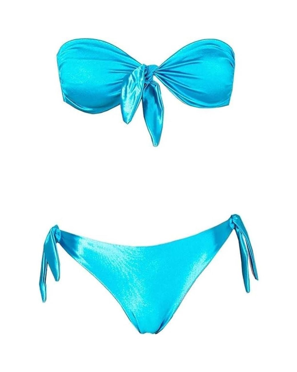 ME FUI Blue Bikinis