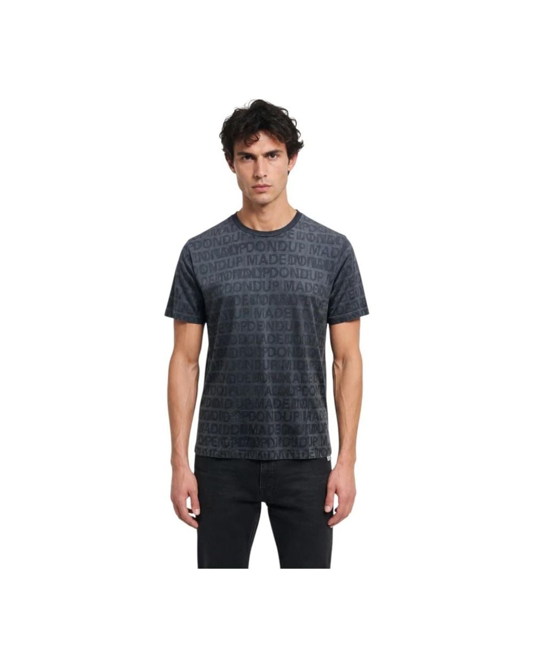 Dondup Blue T-Shirts for men
