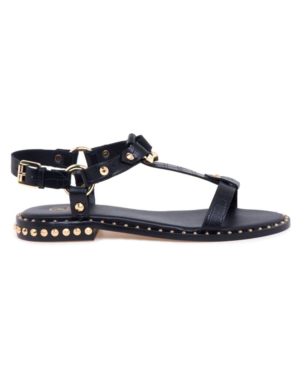 Flat Sandals Ash de color Blue