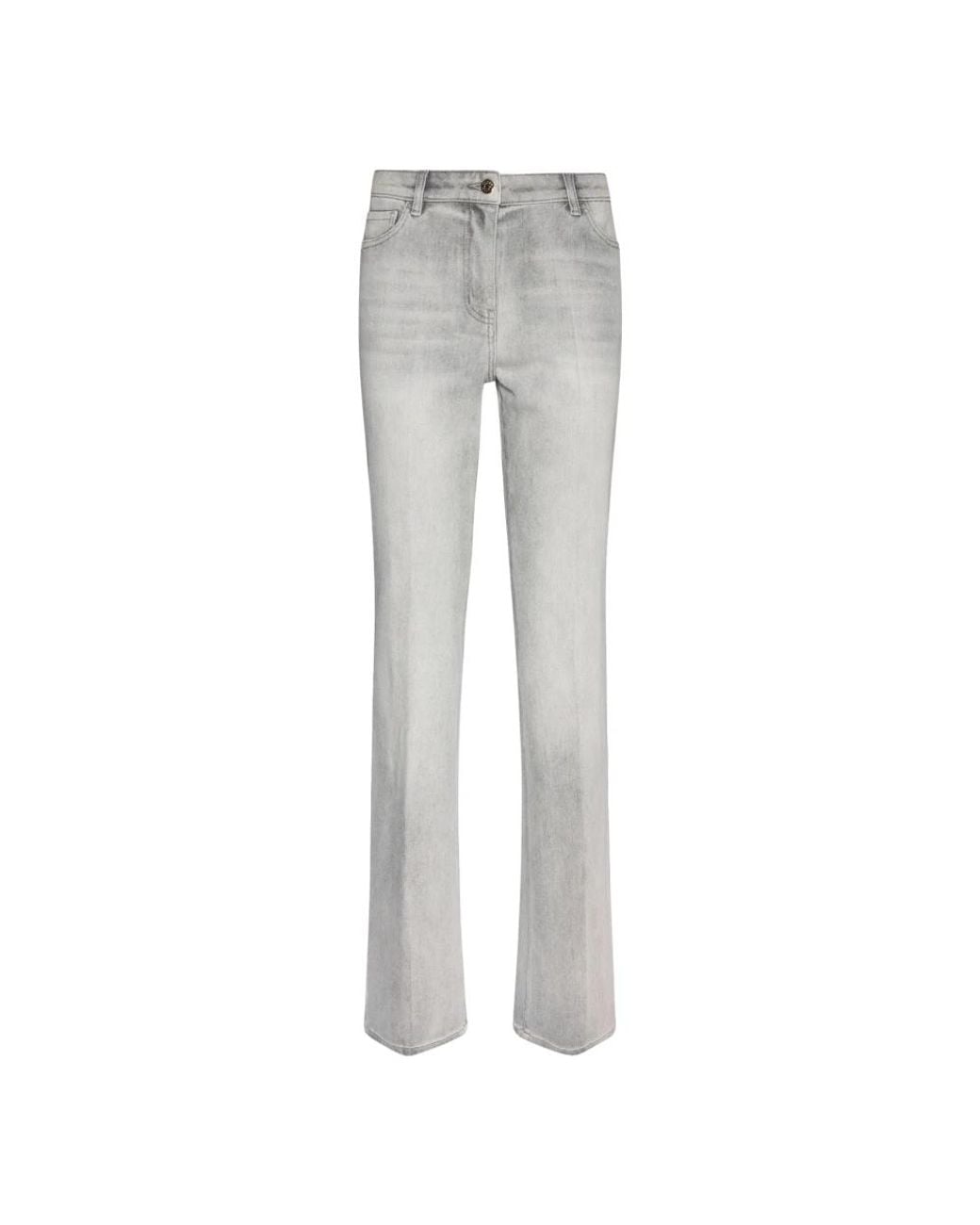 Elena Miro Gray Flare Jeans