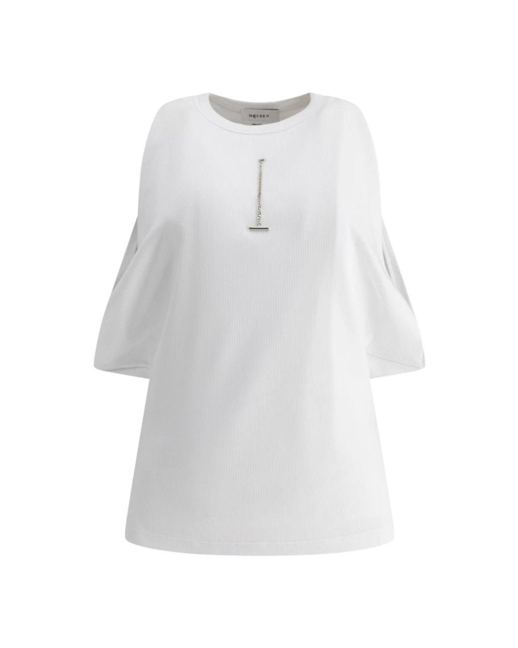 McQueen White Blouses