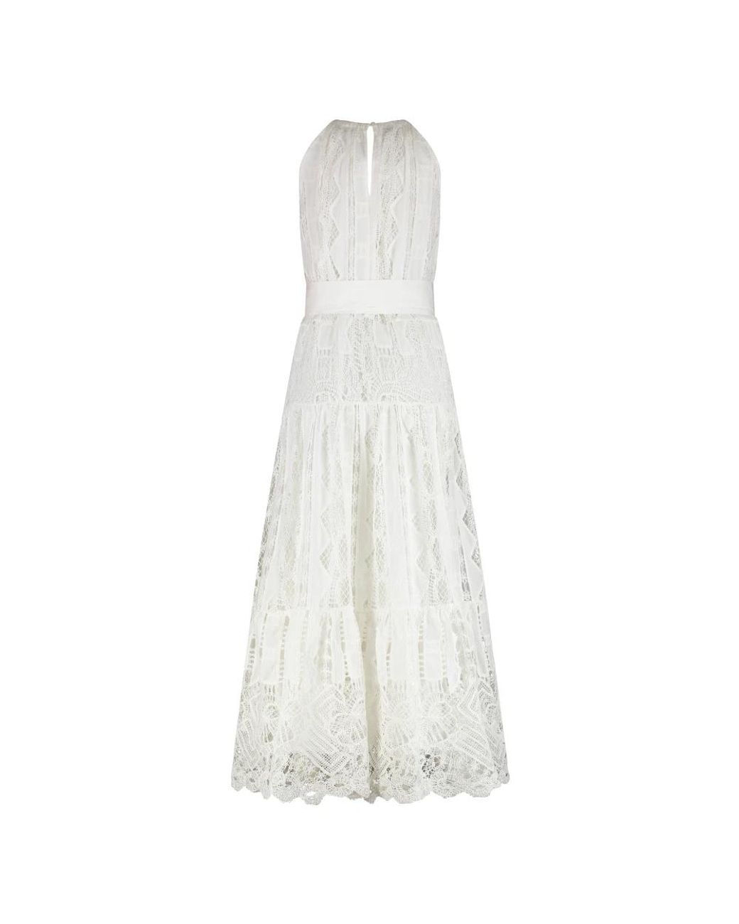 Pinko White Maxi Dresses