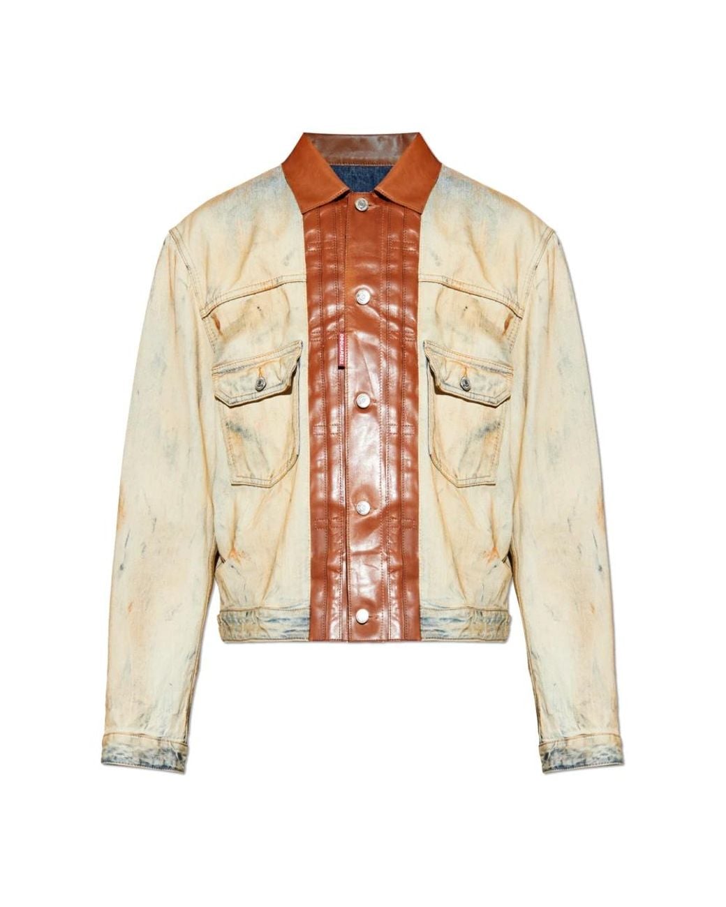 Denim Jackets di DSquared² in Natural da Uomo