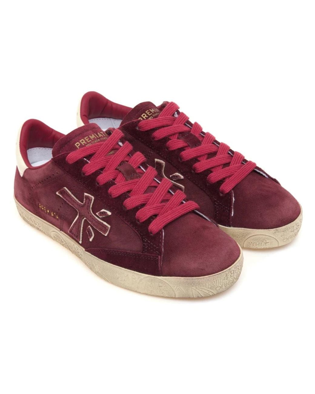 Premiata Red Sneakers