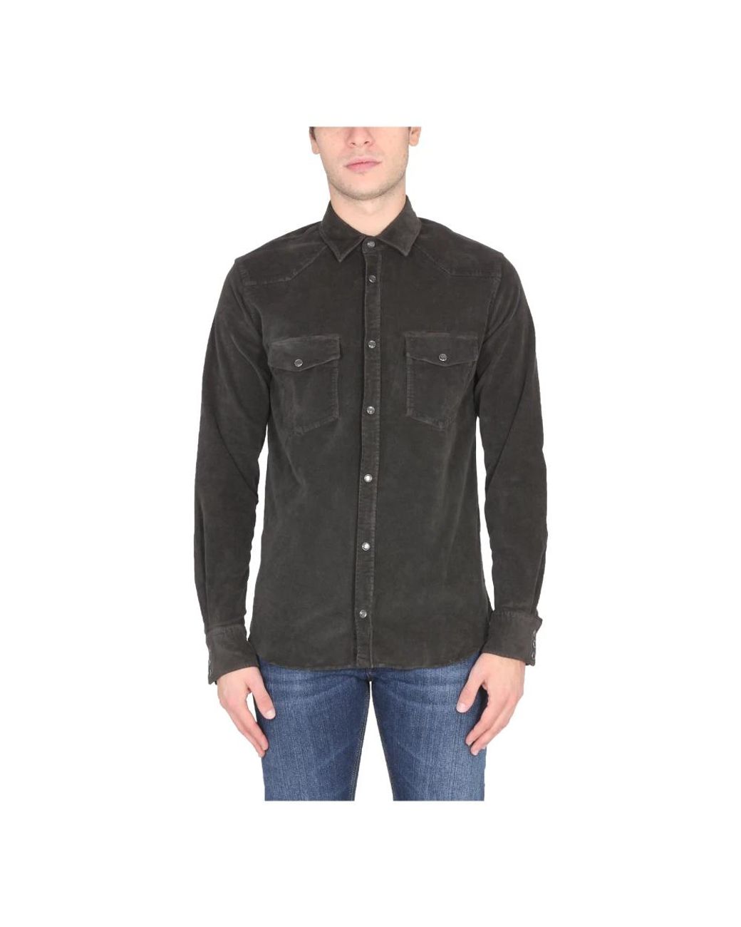 PT Torino Black Casual Shirts for men