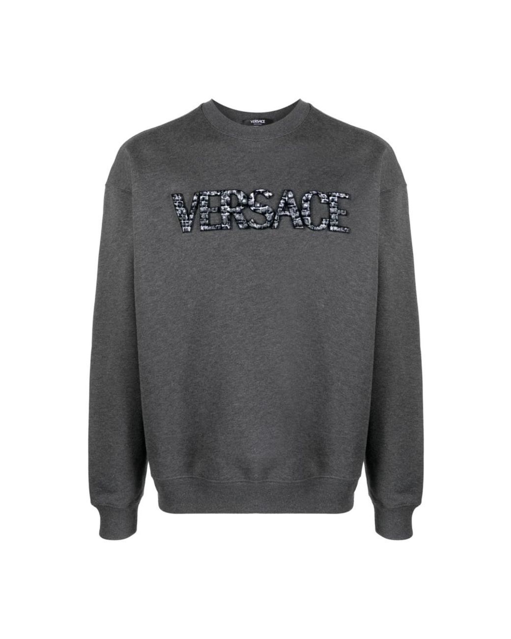 Versace Gray Sweatshirts for men