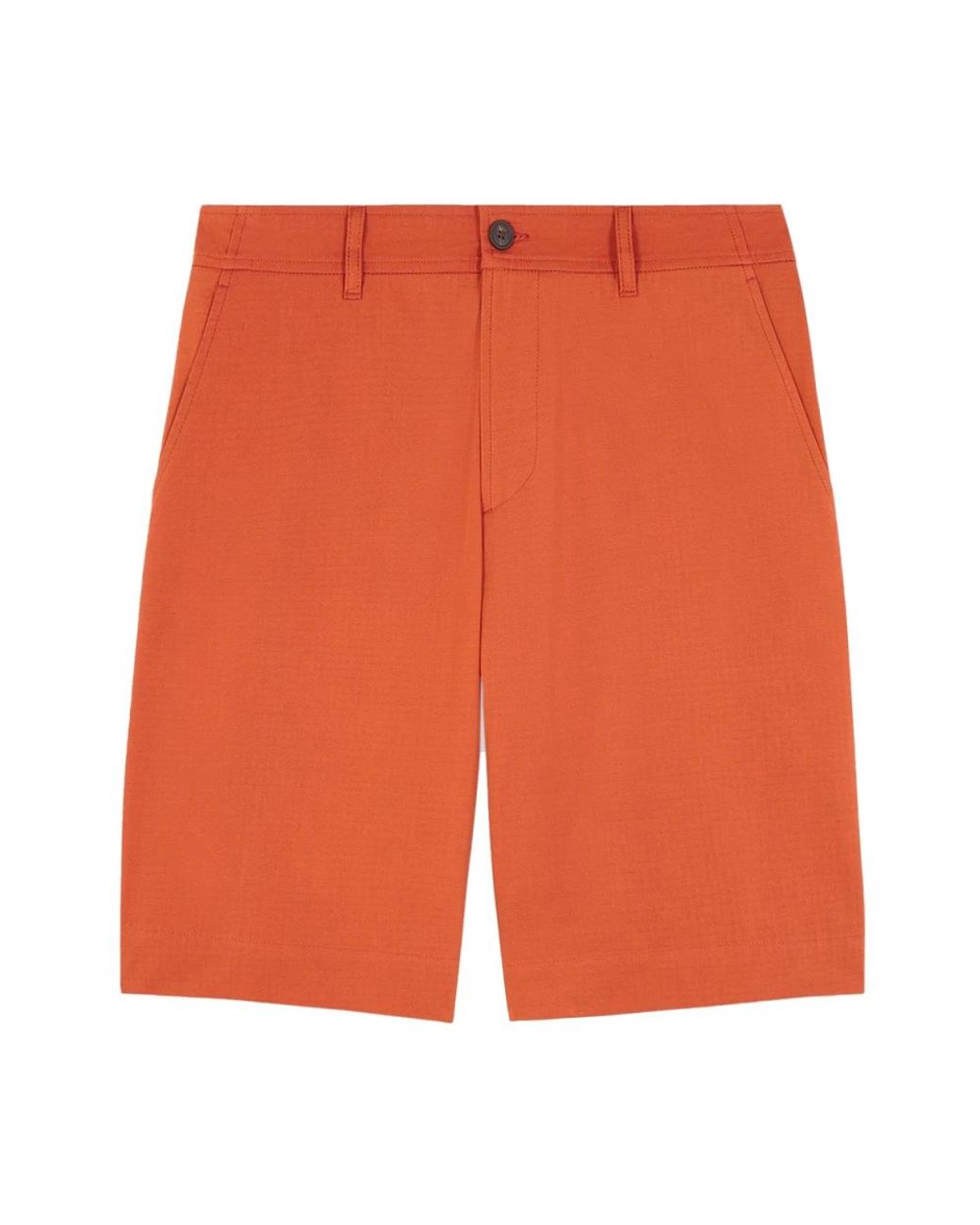 Maison Kitsuné Orange Casual Shorts for men