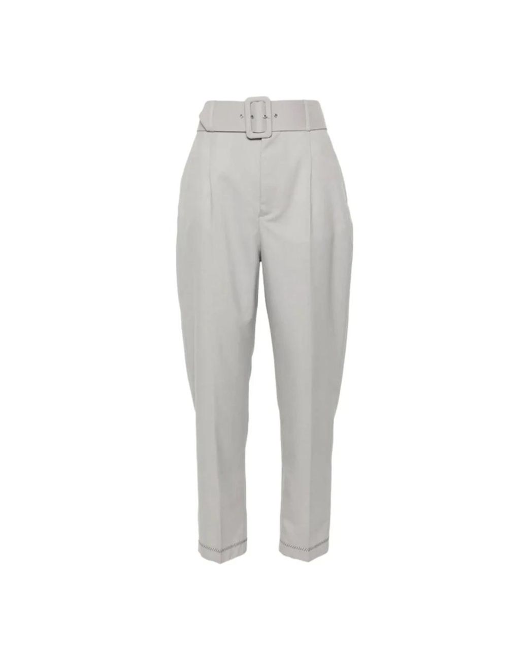 Marni Gray Slim-Fit Trousers