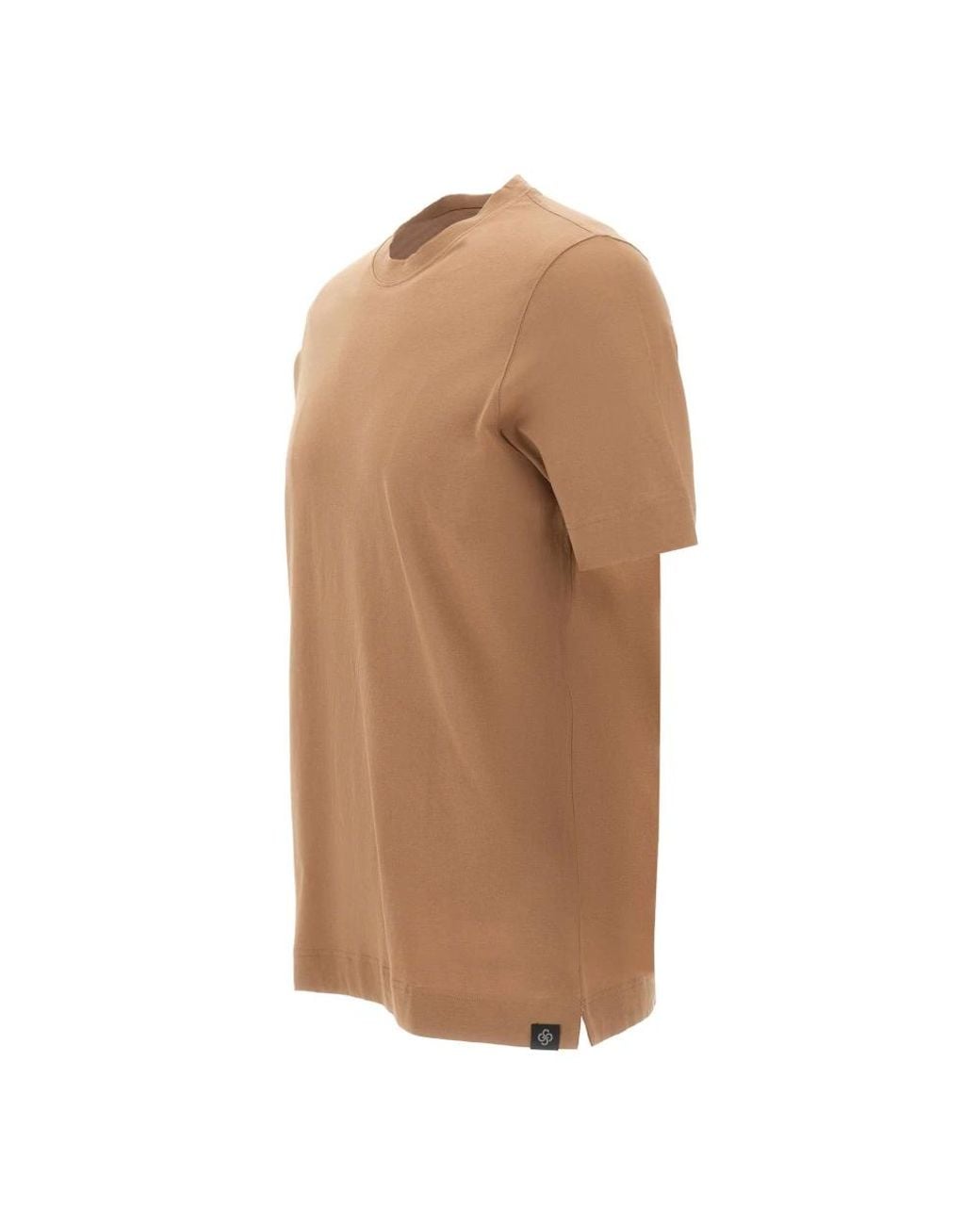 Gran Sasso Brown T-Shirts for men